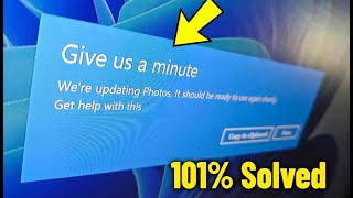 Give us a Minute, Weâre updating App It should be ready to use again shortly in Win11/10 - Fix â
ð Use coupons DVE62 for 62% off on Office products while DVE50 for 50% off on Windows products: https://shopn.run/8Pbr0Cdi
ð Are you seeing the frustrating âGive Us a Minute, Weâre Updating App. It Should Be Ready to Use Again shortlyâ message on your Windows 11 or Windows 10 computer? This issue often appears after restarting or unlocking your PC and can prevent you from opening important Windows apps, leaving your screen stuck with a blue update dialog.
In this video, Iâll show you how to fix, solve, and repair the âGive Us a Minute, Weâre Updatingâ error affecting many Windows apps, including:
Settings
Mobile Devices
Photos
Phone Link
Microsoft Teams
iTunes
Bing Wallpaper
Microsoft 365 Copilot
Skype
iCloud
System Apps
Microsoft Store Apps
Many users report that the Settings app stays stuck updating for hours or even days, while apps like Photos, Tips, Films & TV, and other Microsoft Store apps refuse to open. This step-by-step tutorial walks you through effective and proven methods to permanently fix the problem without reinstalling Windows.
ð§ What youâll learn in this video:
â Fix the âGive Us a Minuteâ update loop
â Repair Windows Settings not opening
â Reset stuck Microsoft Store apps
â Stop Windows apps from updating endlessly
â Compatible with ALL Windows 11 and Windows 10 editions
â Works on laptops, PCs, desktops, and computers
ð» Supported laptops & PC brands:
This fix works on most major brands, including Dell, HP, Lenovo, ASUS, Acer, MSI, Samsung, Toshiba, Sony, LG, Microsoft Surface, Huawei, Razer, Alienware, Gigabyte, and more.
If youâre facing this issue on your Windows 11 or Windows 10 laptop or PC, watch the video till the end to fix and repair the error quickly and safely.
ð If this tutorial helped you, donât forget to like, share, and subscribe for more Windows fixes and troubleshooting guides.
â± Timestamps / Chapters
0:00 â Intro
0:10 - how to fix and get rid of the Give Us a Minute, Were Updating App, It Should Be Ready to Use Again shortly message on Windows 11/10
0:28 - Method 1 : Solve Were Updating App, It Should Be Ready to Use Again (Run Windows Store Apps Troubleshooter)
0:54 - Method 2 : Repair Were Updating App, It Should Be Ready to Use Again (WSReset Command)
1:27 - Method 3 : Fix Were Updating App, It Should Be Ready to Use Again (Reset or Reinstall the Problematic App)
2:20 - More Suggested Videos
ðº More Related Videos
â¶ïž Windows 11 Tutorials: https://www.youtube.com/playlist?list=PLFStktVg2e4lzGCbhRYBPhCB8vFncdToj
â¶ïž Windows 10 Tutorials: https://www.youtube.com/playlist?list=PLFStktVg2e4leA44bjCdxOg4u4sGB1ZGQ
ð Support This Channel
If you found this video helpful, please:
âïž Like the video
âïž Subscribe for more helpful content: https://bit.ly/Click-Here-To-Sub
âïž Comment your questions or feedback
âïž Share with friends so they can benefit too
ð² Donate via PayPal to support: https://paypal.com/paypalme/VictorExplains
â Buy Me a Coffee: If youd like to support the channel directly, every coffee helps a ton! https://ko-fi.com/victorexplains
ð Upgrade Your Tech : https://www.amazon.com/shop/victorexplains
ð Join Us on Social Media
ð Website: https://www.victorexplains.com/
ð Facebook: https://www.facebook.com/Victorexplains
ðŠ Twitter / X: https://twitter.com/VictorExplains
ðž Instagram: https://instagram.com/victorexplains
ð Pinterest: https://pinterest.co.uk/VictorExplains
â Have a Question?
Drop your question in the comments below or reach out via social media. Iâll try to respond as soon as possible âïž.
ð¢ Disclaimer
This video is for educational purposes only. Copyright Disclaimer under Section 107 of the Copyright Act 1976 allows for âfair useâ for teaching, comment, research, and more.
ð Hashtags
#Windows11 #Windows10 #FixWindowsError #VictorExplains Give us a Minute, Weâre updating App It should be ready to use again shortly in Win11/10 - Fix â