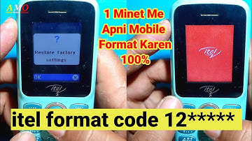itel it2163s reset code itel mobile hard reset setting | itel mobile format kaise karen | format cod
