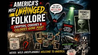 America's Most UNHINGED Folklore: Cryptids, Crashes & Colonies Gone Poof!