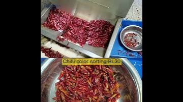 optical color sorting machine for chilli/chili color sorter mchine