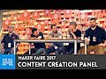 Content Creation Panel - Mark Rober, Laura Kampf, Peter Brown, Bob Clagett Maker Faire Bay Area 2017
