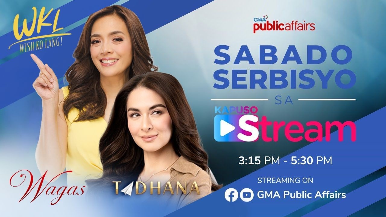 Kapuso Stream: TADHANA, WISH KO LANG, WAGAS | LIVESTREAM | February 21, 2026