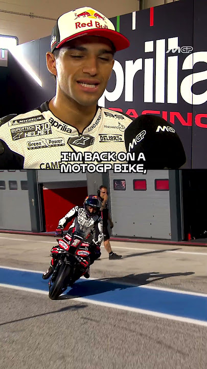 Jorge Martin's first words after completing his private test in Misano!