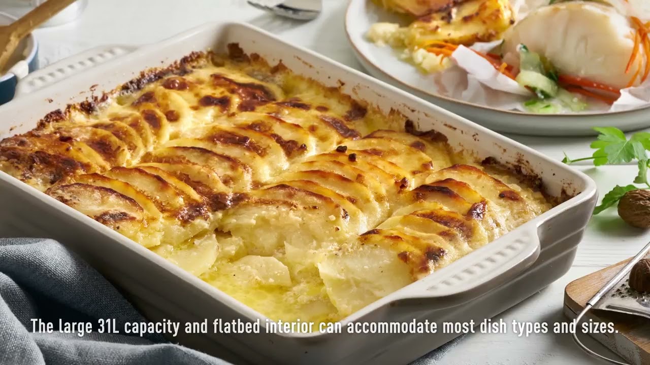 Panasonic NN - CF87 Combi Microwave 3 in 1 - YouTube