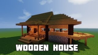 MINECRAFT BUILD TUTORIAL : HOW TO BUILD A STARTER HOUSE| Best Starter House / Starter Home