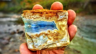 A FANTASTIC Agate and Geode Hunt in Kentucky! | Crystals, Fossils and Minerals!