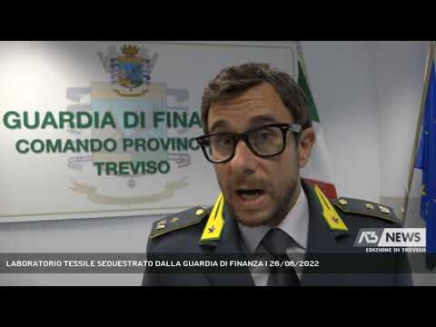 LABORATORIO TESSILE SEQUESTRATO DALLA GUARDIA DI FINANZA | 26/08/2022