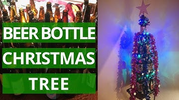 🎄 Punk Christmas Tree | BEER BOTTLE TREE 🎄