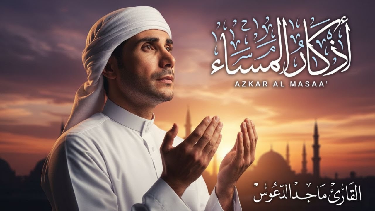 أذكار المساء | الحصن المنيع من الحسد والسحر | 10 مارس 2026