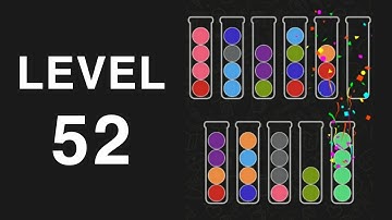 Ball Sort Puzzle - Level 52