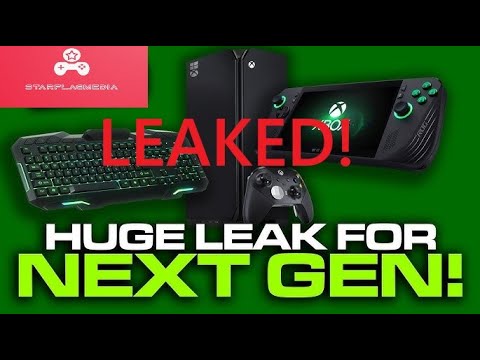 Xbox handheld and NEW CONSOLE leaked!!! ? - YouTube