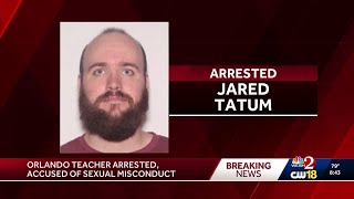 Orlando high school teacher arrested, accused of sexual misconduct involving student, police say