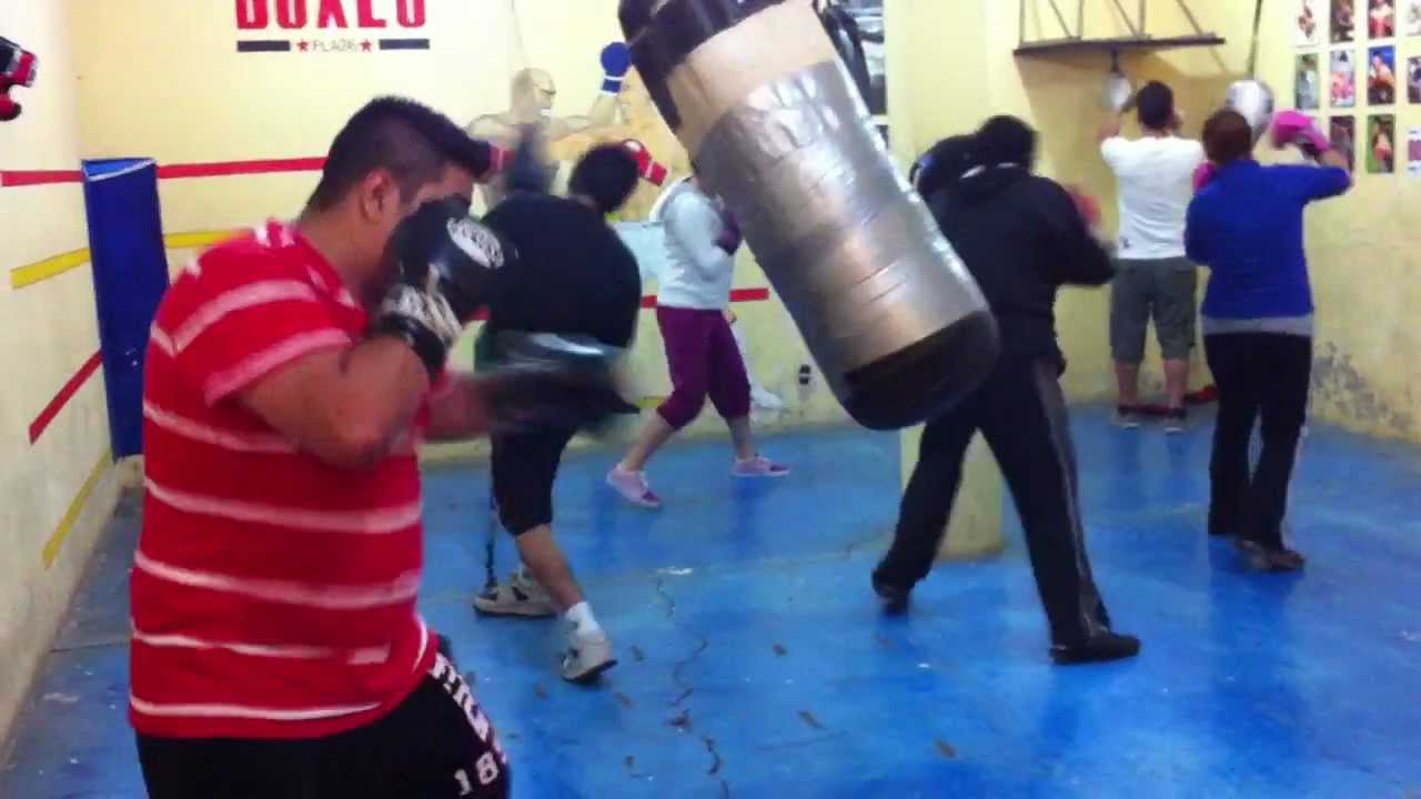 Entrenamiento en Club Boxeo Plazas C.d. Neza.