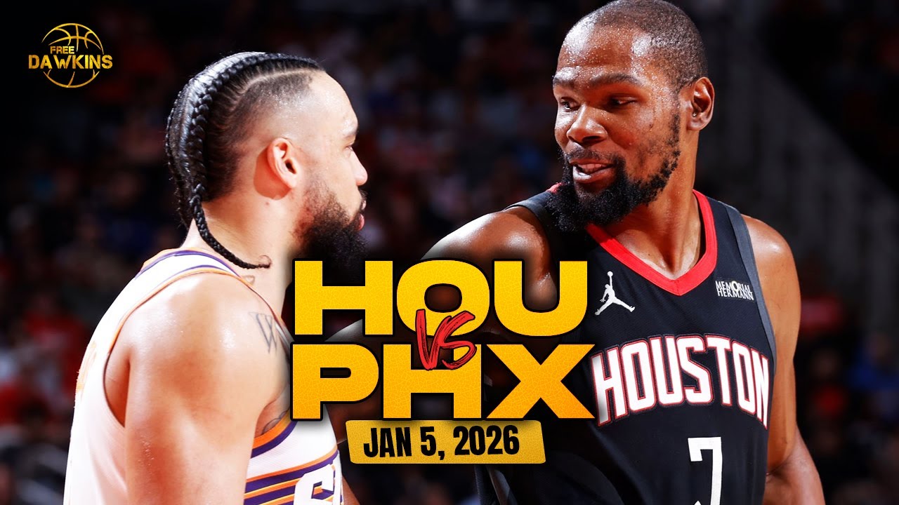 Обзор матча «Хьюстон Рокетс» — «Финикс Санз» | 5 января 2026 г. | FreeDawkins