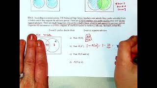 Statistics SPRING  Chapter 4 3 Contingency Tables & Venn Diagrams