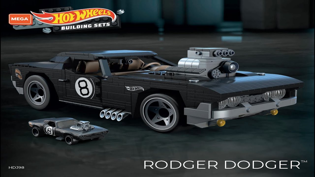 Mega Instructions | Hot Wheels | HDJ98 | Rodger Dodger