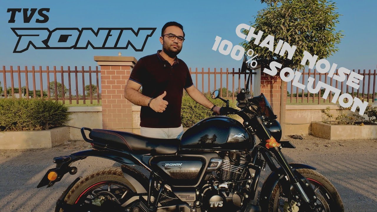 TVS Ronin Chain Noise Problem? 100% Fixed! (Step-by-Step) | DIY Solution #tvs #tvsronin225 #diy 