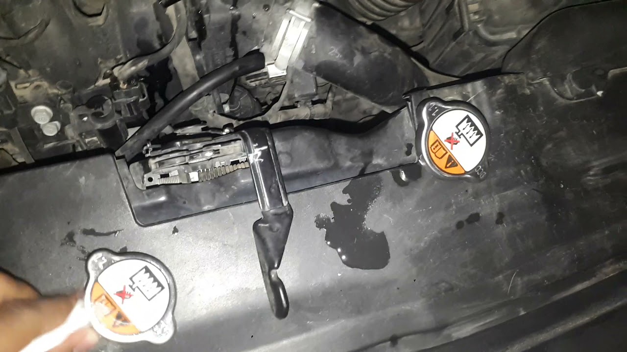 ارتفاع الحرارة( كيف تختبر غطاء الرديتر) اكسنت 2016