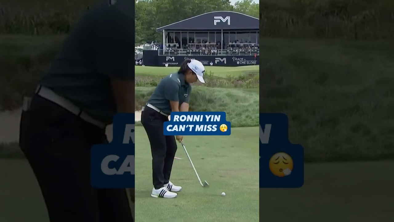 Ruoning Yin hit EVERY green in regulation today😤💪