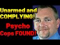 UNARMED and COMPLYING! Psycho Cops RECORDED in North Carolina!