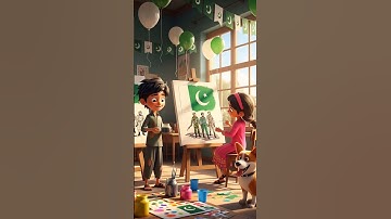 14 august Pakistan independence day Kids school ceremony #14august #cartoon #kids