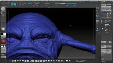 Zbrush to Painter to Maya Work flow Part1