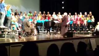 All county chorus...my daughter