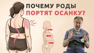 Боль в спине после беременности: роль диастаза и таза