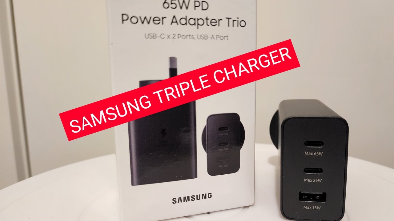 Chargeur 65W Power Adapter Trio