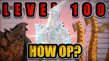 How OP is LEVEL 100 FROSTBITE GODZILLA REMODEL? (Power Guide) ||| Kaiju Universe