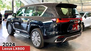 First Look! 2024 Lexus LX 600 Turbo Sport - Exterior and Interior Details