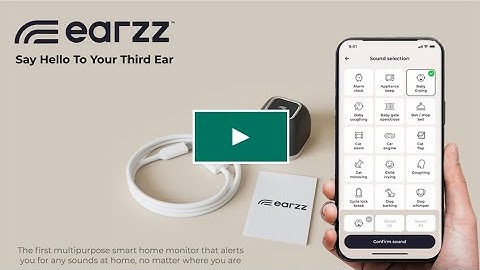 Earzz multipurpose smart home monitor