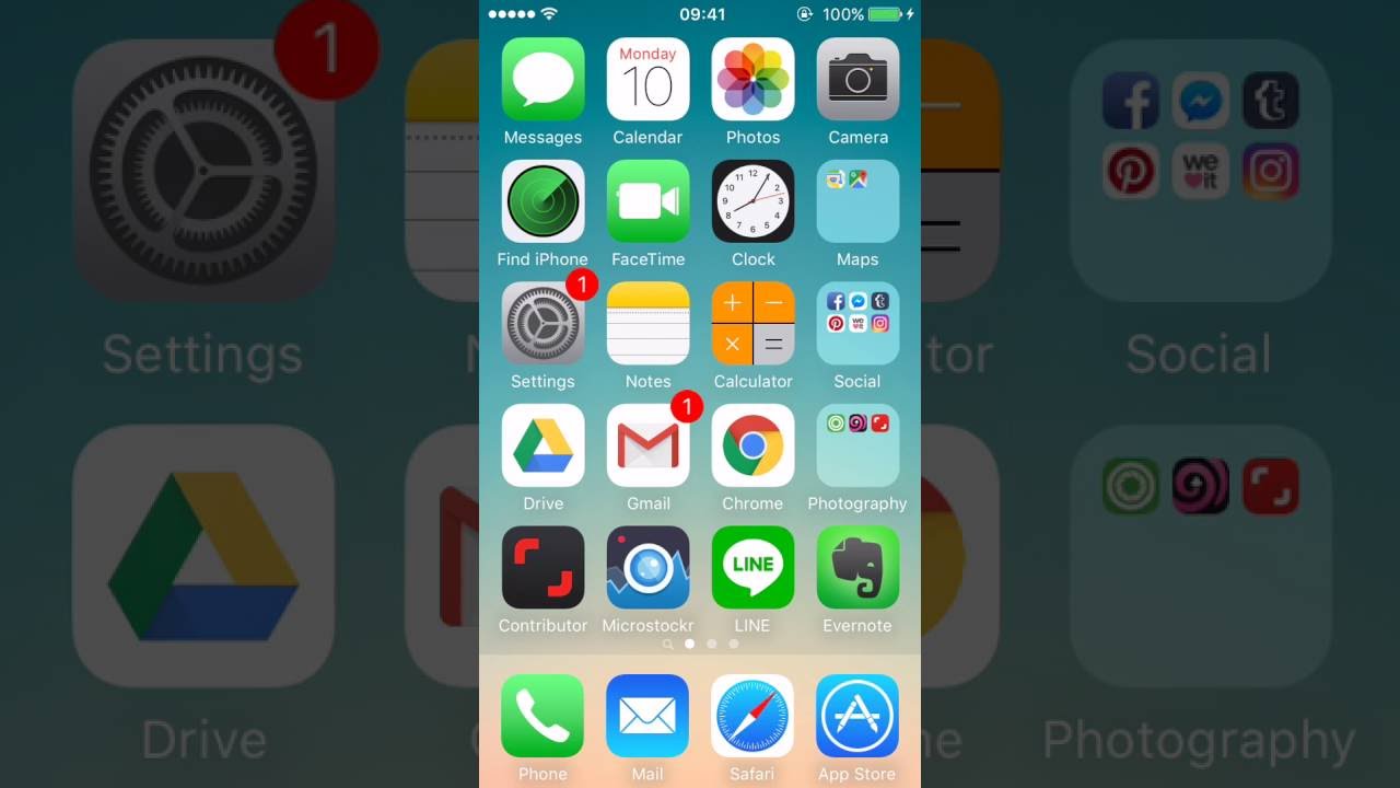 How To Close IPhone Apps Without Using The Home Button iOS 8 - iOS 9 - YouTube