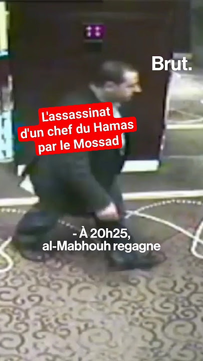 L'assassinat d'un chef du Hamas par le Mossad
