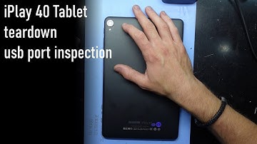 alldocube iplay 40 Tablet teardown and usb port inspection