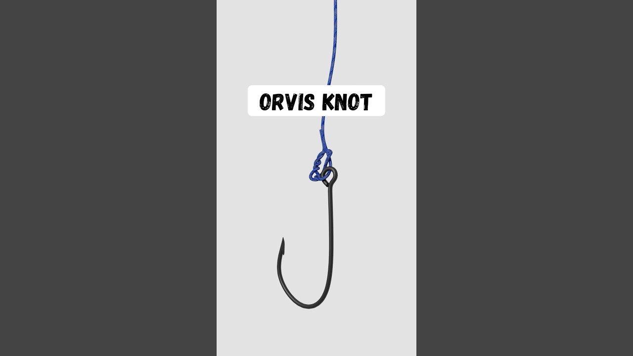 ORVIS Knot - tie fishing line to hook or lure . #fishingtips #fishing  #fishinglife 