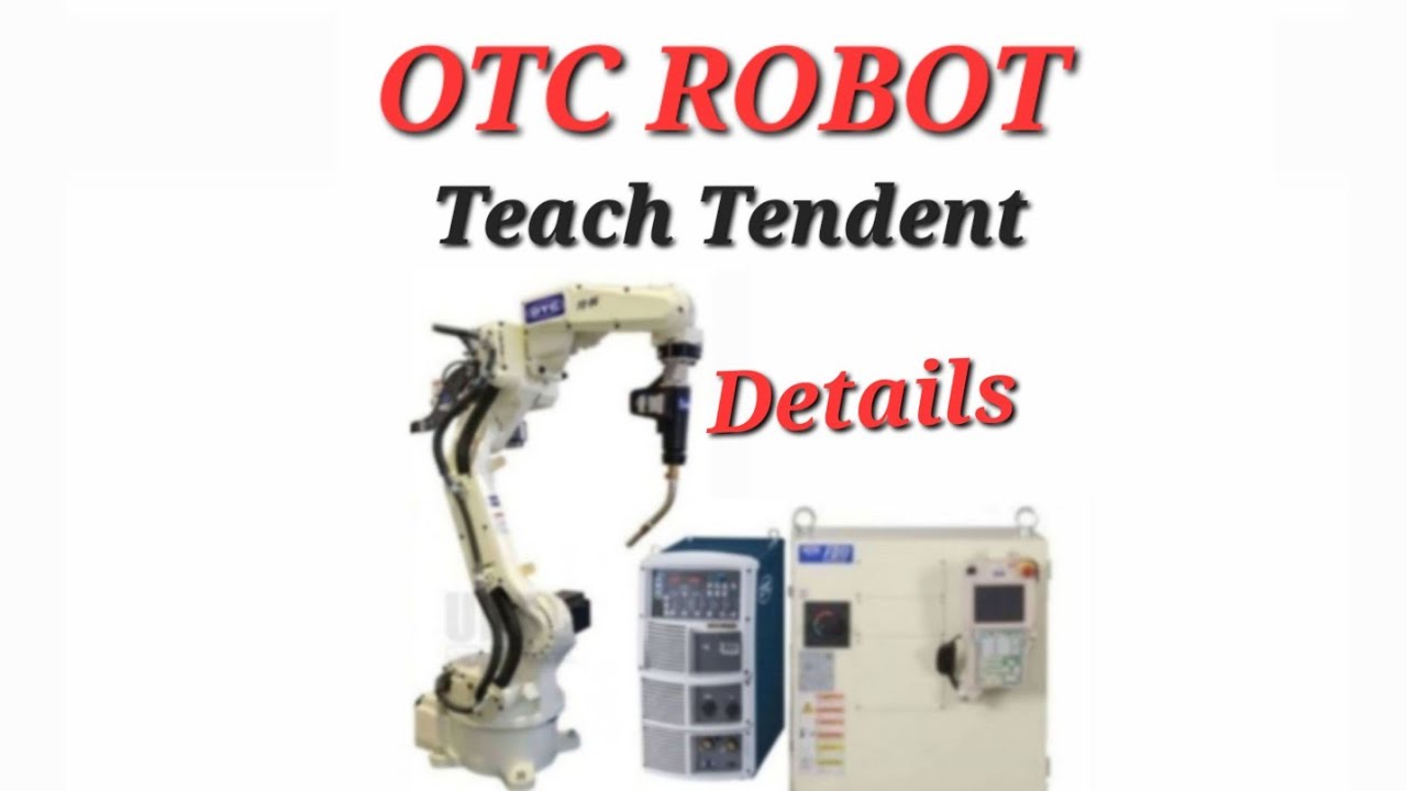OTC ROBOT Teach Pendent's Detail 
