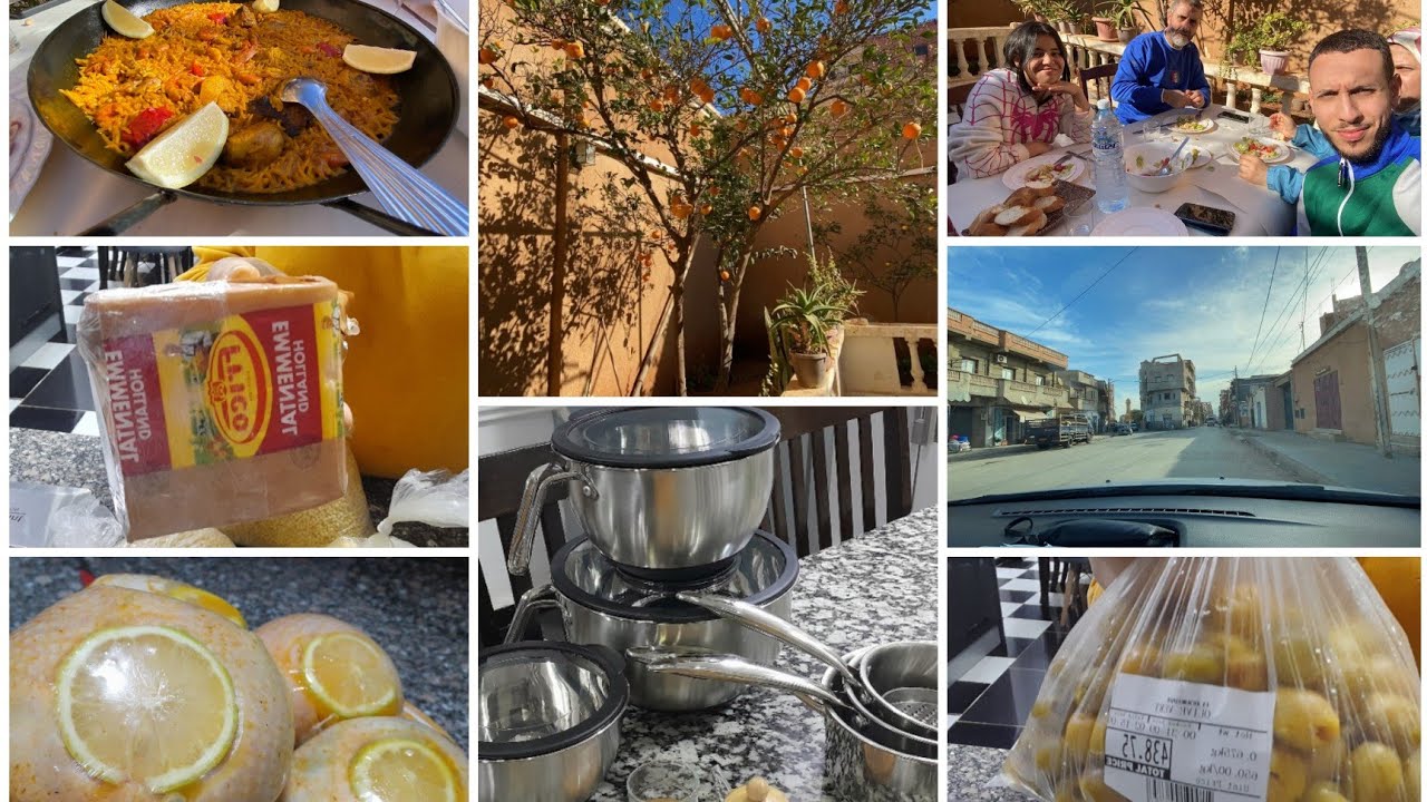 اليوم خرجة فالواعر ريحت نفسيا ورحنا فطرنا عند الحاج بايلا مشترياتي تاع الماعين زوجي دارهالي مفاجأة🎁🤔