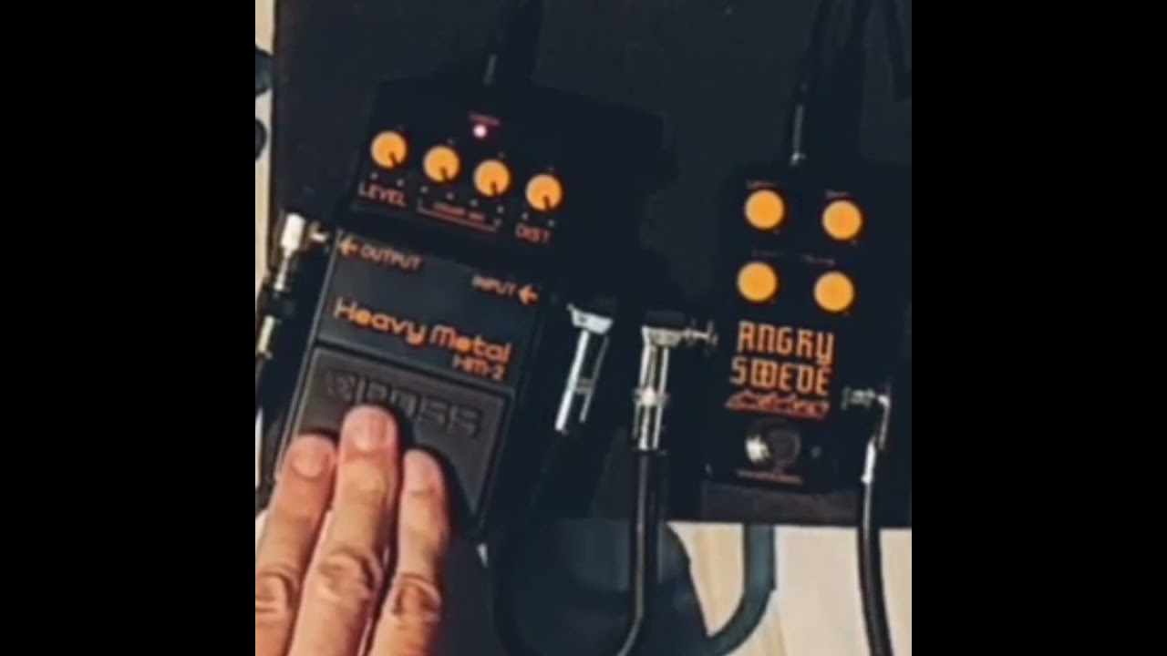 Boss Heavy Metal HM-2 vs Decibelics Angry Swede Noise Floor: best clone? made by Guillem Vilademunt