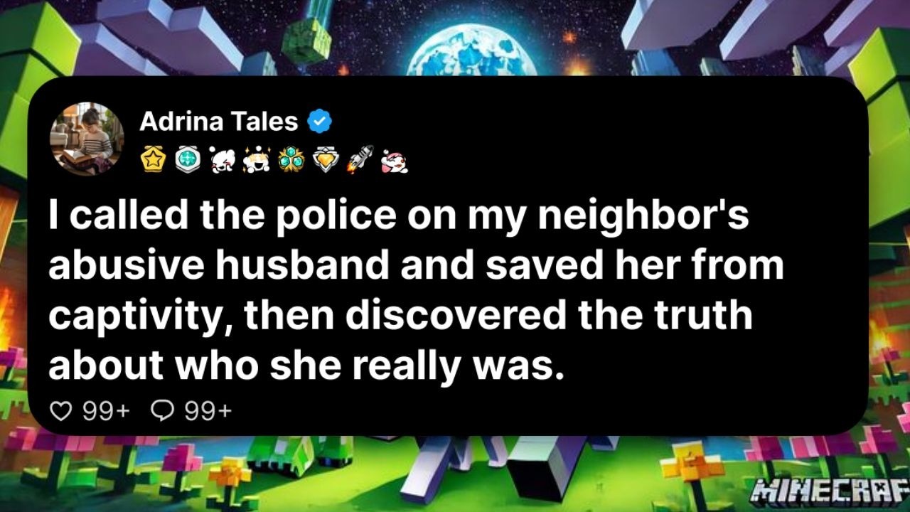 I called the police on my neighbor's abusive husband and saved her from ...