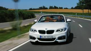 2018 BMW 220d Convertible M Sport Package driving scenes