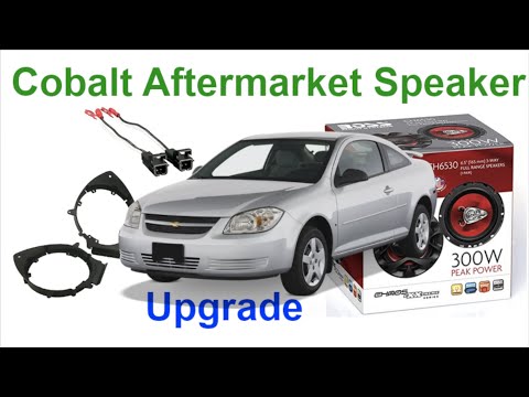 Chevy Cobalt Front Speaker Upgrade