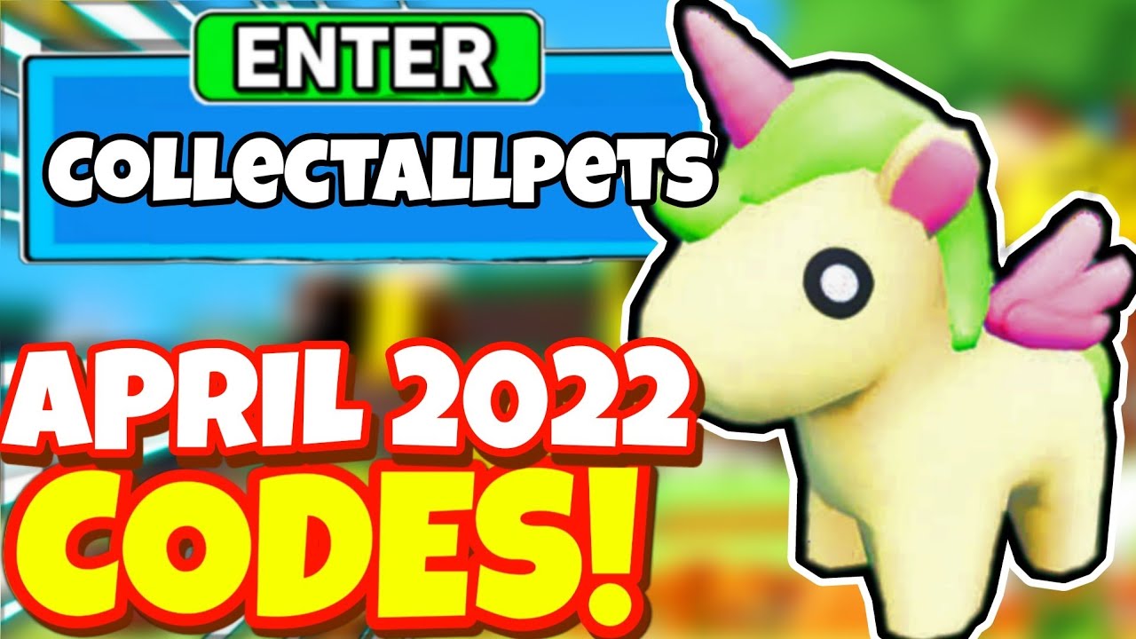 APRIL *2022* ALL NEW SECRET OP CODES In Collect All Pets! Roblox