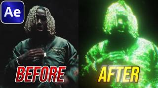 How to Make a Matrix Particle Effect in After Effects (EASY)