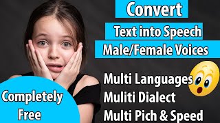 Text To Speech Free converter, Multi Languages, Free Voice over For YouTube screenshot 3
