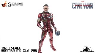 Optibotimus Reviews: Hot Toys Captain America Civil War IRONMAN MK XLVI (46)