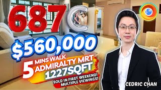 Hdb Sold In The First Weekend With Multiple Offers 687C Woodlands Drive