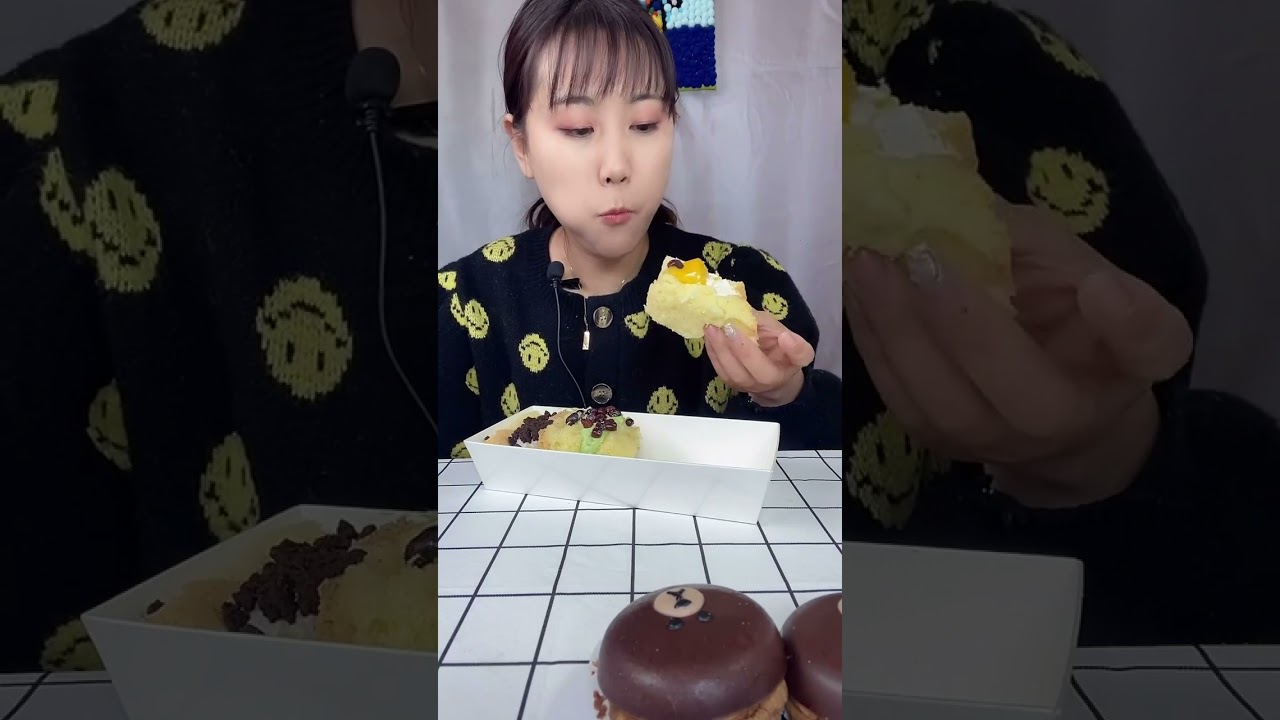 MUKBANG Cookies recipe, a's cookies strain @ASMR Yummy cookies and cream @Almond cookies @Cookies