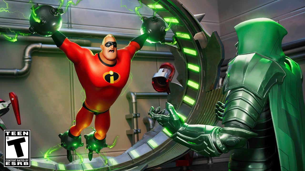 Mr Incredible ORIGIN STORY - Fortnite's Superhero Dad..