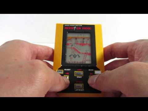 15899 Epoch LCD Game Pocket Digit-Com Monster Panic - YouTube